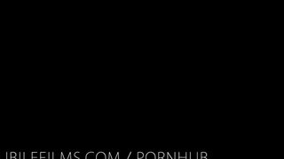 Two girls have fun and fuck each other at night in the bedroom