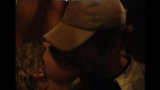 Appetizing girl made blowjob to her brother on the balcony