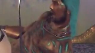Brunette woman has a great fun on the big dick