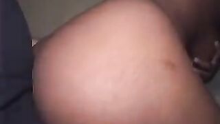 A man fucked a negro woman with big natural tits hard