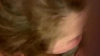 I put my dick in the mouth of a hungry blonde on eggs