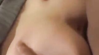 The hairy pussy of a girl was used by her brother, who did not have sex for a long time