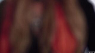 Three flaps fucked a blondie in stockings hard