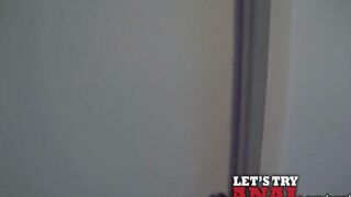 Blonde Kitty Jane takes it deep in her tight ass