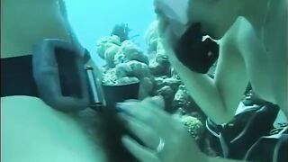Sex in the pool with a girl with a hairy pussy