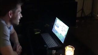 Wife got so excited and attacked her husband after watching porn