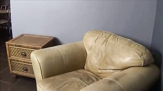Wife got so excited and attacked her husband after watching porn