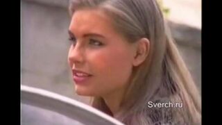 The scandalous Miss Russia 2005 is known for her stunning beauty and captivating presence