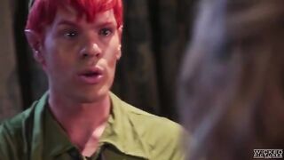 Keira Nicole gets banged by Peter Pen on the bed