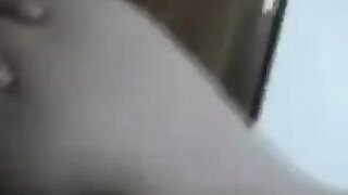 Negro man fucked his ex-girlfriend and shot a video