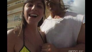 Fucking a girl after a bicycle walk is quite a feat