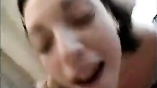 A friend tasted the sperm from the anus and vagina with a friend