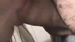 A small cock got smashed by a huge one violently