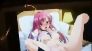 Hentai was very fond of and jerked off on them, enjoying every moment