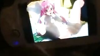 Hentai was very fond of and jerked off on them, enjoying every moment