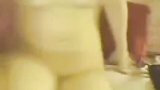 Asian beauty masturbating in front of a webcam