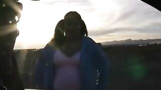A fat woman with big tits fucks like a slut