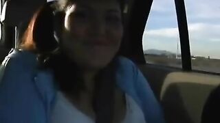A fat woman with big tits fucks like a slut