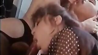 Mature women get ready for sex with a stranger