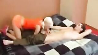 A girl could not resist her brother and had sex with him