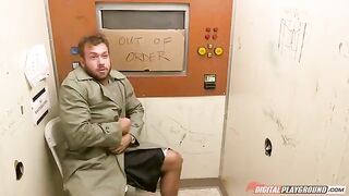 Cute girl Eva Lovodi got sperm straight into her vagina