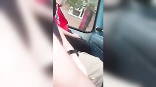 Even on the bus, you can play with your dick with a stranger