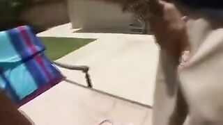 Latin milf with big boobs loves to get fucked in all holes
