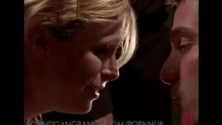 BDSM is powerlessness for everyone - a hot blonde in a tough anal session