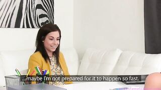 Tracy Lindsay has a sexy lesbian casting with a female agent, enjoy!