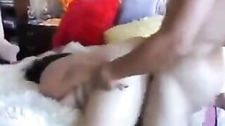 Man fucked a fat woman with a juicy ass and big tits