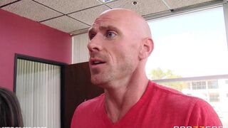 A long member of an athlete in anal sex