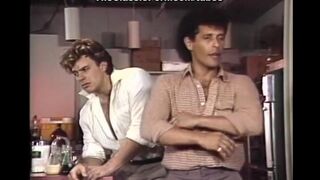 Retro swingers fuck with their parents in an orgy