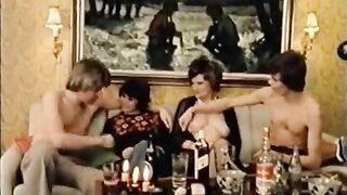 The man teaches depraved girls the lesson for their bad behavior