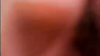 He stuck his friend's dick in her mouth and made her give a blowjob