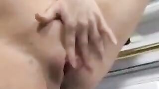 A pregnant woman has a hot sex and gets cum inside her