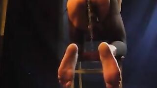 A man with a big dick stands cancer and comes