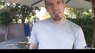 A girl sucks the guy’s nipple and lets him insert it into her