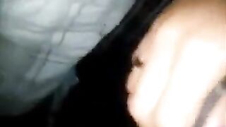 Fingered cock in the subway, then cum immediately in his pants