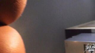 Homemade Huge Facial POV (HD) - Sloppy Blowjob - Natural Big Tits Beautiful Brunette Babe