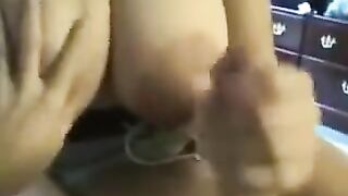 She swallows all the sperm, so her man can have sex again soon