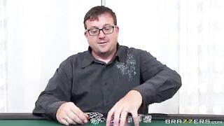 He lost a card game and had to fuck his GF