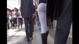 The camera follows the juicy Argentine ass, showcasing its irresistible charm