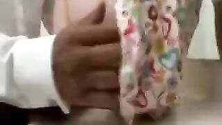 A student girl knows what to do with a penis