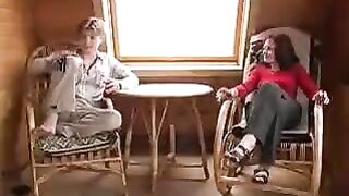 A young man fucked his older sister in the countryside