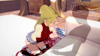 Jobless Reincarnation ZENITH GREYRAT gets fucked hard in this hot hentai scene