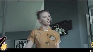 Elf Princess Melody Marks rides huge white cock passionately