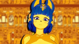 Ankha rides big cock in a new episode