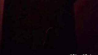 Scary Halloween BJ action with intense throat play