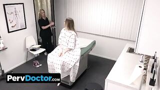 Ailee Anne gets her tight pussy smashed by pervert doctor and his assistant