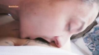 The couple reaches maximum pleasure together with gentle sex